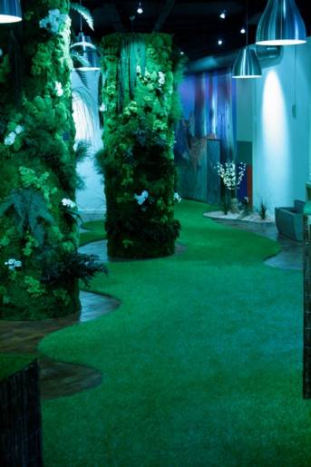 tapis vert