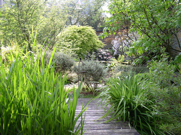 fond du jardin